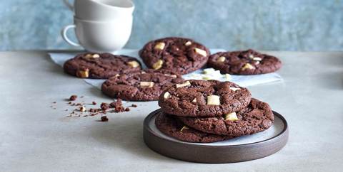 Dark Chocolate Chip Cookies