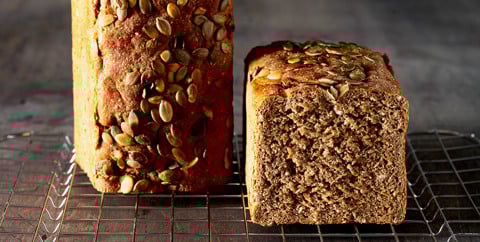 Gulerodsrugbrød