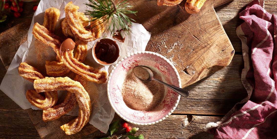 Dejlige, sprøde churros