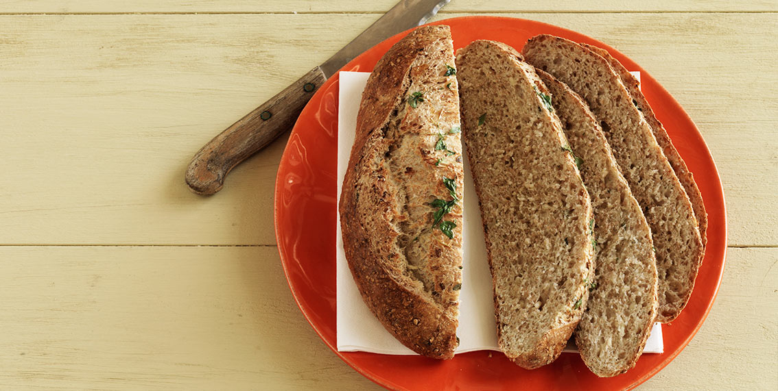 Koldhævet brød med pastinak