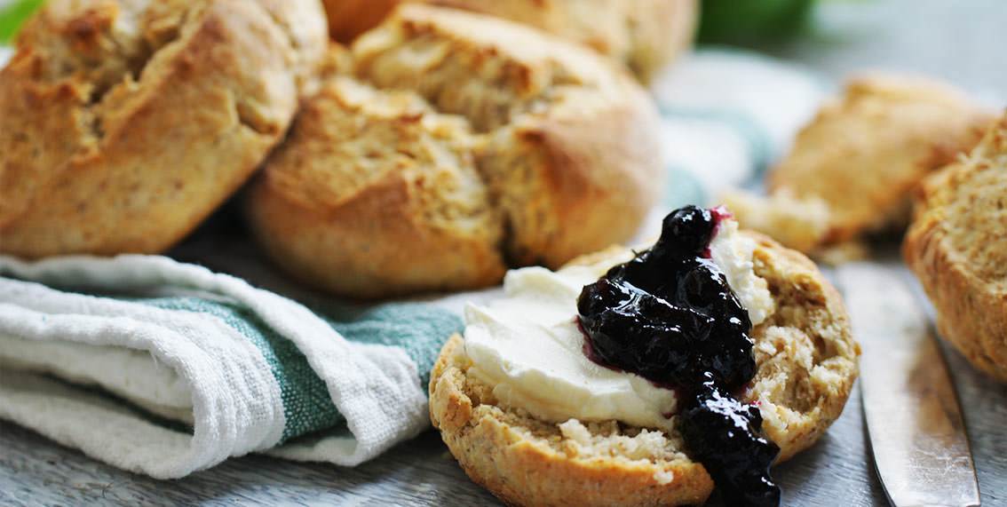 Scones med yoghurt