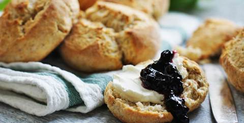 Scones med yoghurt